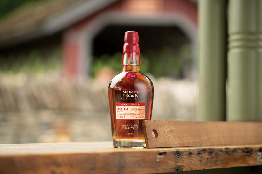 Makers Mark RC6 on Wood